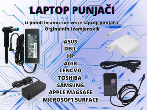 Punjac za Laptop HP Asus Dell Acer Toshiba Sony Samsung Lenovo