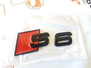 Znak audi S6 S 6 CRNI LJEPLJIVI