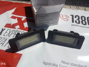LED kuciste tablice kucista BMW  E81 e82e90 e60 x5 x6