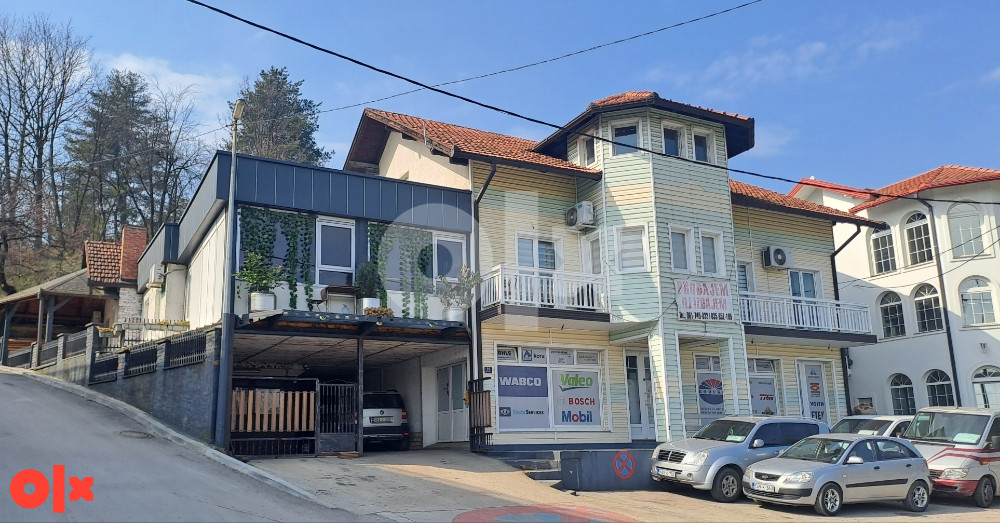 PRODAJA KUĆE,stambeno poslovni autobuska 500m2 džip u pazar