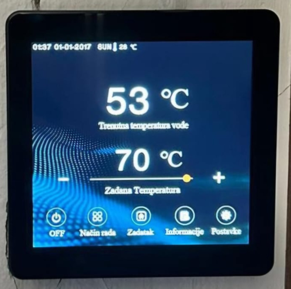 Toplotne Pumpe 75C za radijatore Grijanje Dizalice Topline