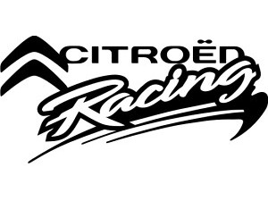 Auto naljepnice CITROEN RACING naljepnica stikeri