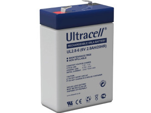 Ultracell UL2.8-6T 6V 2.8Ah SLA stacionarni akumulator