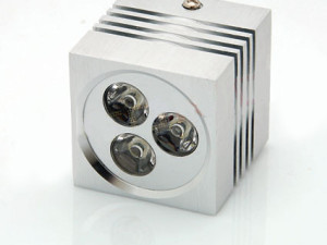 LED nadgradni modul 3W kvadratni