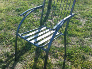 VRTNI NAMJEŠTAJ, METALNE STOLICE V0