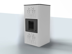 Kamin na pelet 20kW - LAFAT i STILMETAL