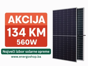 560W Solarni paneli Sunergy Solarne Elektrane Akumulatori