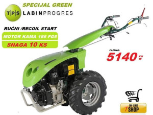 Motokultivator 10 KS Labinprogres- Ručni Start