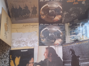 LP NEIL YOUNG ragged glory,MANASSAS ,STEPHEN STILL