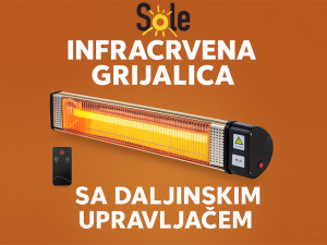 Grijalica infracrvena za terase ugostitelje grijanje