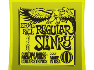 ZICE ZA GITARU EL. Ernie Ball P02221 NICKL REGLR SLINKY