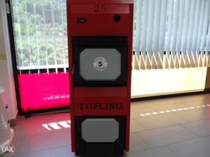 Kotao na cvrsto gorivo TKP 25 Topling