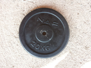 TEG 20 kg (uteg 20kg) - Metalna ploca NOVO