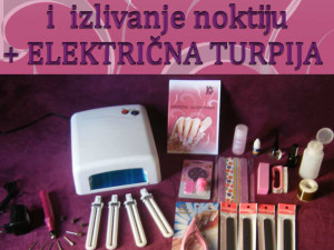 Set za nadogradnju noktiju,Uv lampa 065-786-350