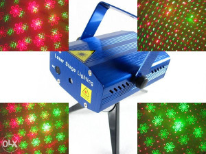 DISKO LASER party disco show laser (cvijet,srce)