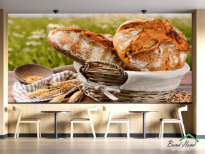 FOTOTAPETE 3D TAPETE TAPETA PEKARA PEKARSKI PEKARSKA PECIVA