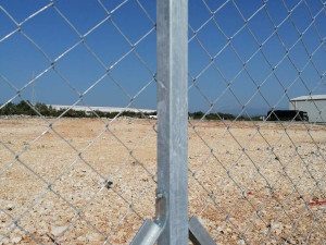 BAKLAVA PLETENE OGRADE ZA DVORIŠTE POCINČANA I PVC ŽICA U ROLI