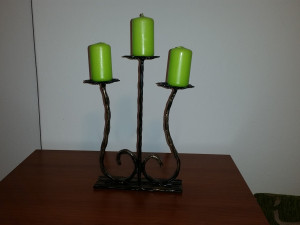 Svijećnjaci kovano željezo