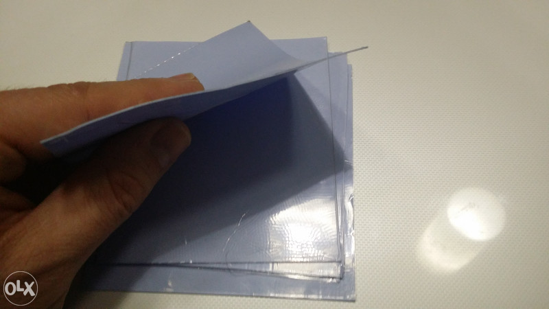 Thermal pad termalna traka zvaka pasta 10x10x0.5mm CPU