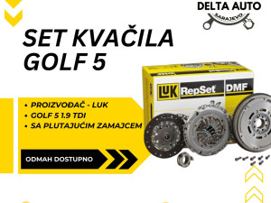 Set kvačila GOLF 5 sa zamajcem  LUK   Delta Auto Doo