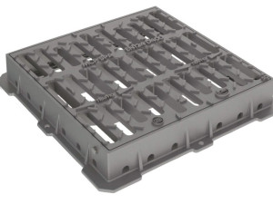 Gusana rešetka ravna D400 400x400mm - A04 - 10030