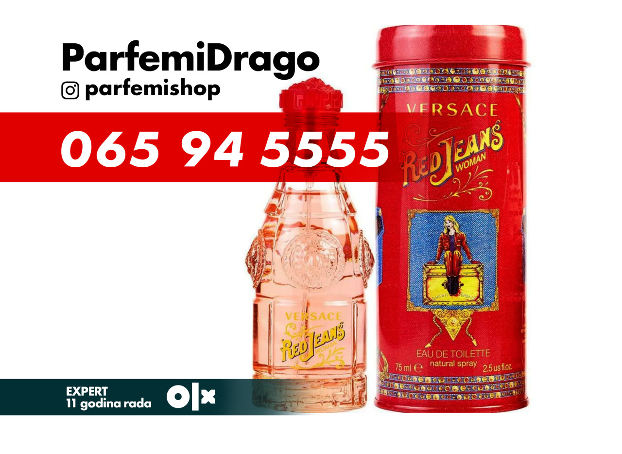VERSACE Red Jeans 75ml 75 ml Ženski parfemi