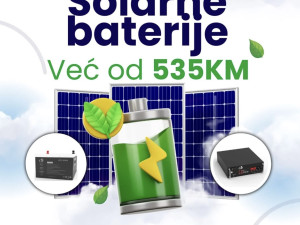 410W Solarni Paneli Akcija Solarne Elektrane Akumulatori