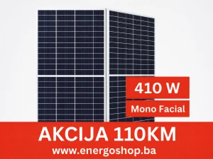410W Solarni Paneli 110KM Akcija Solarne Elektrane Akumulatori
