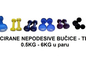 Plastificirani tegovi/bucice nepodesivi (0,5kg - 8kg)