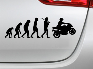 Auto naljepnice stikeri EVOLUCIJA MOTOR