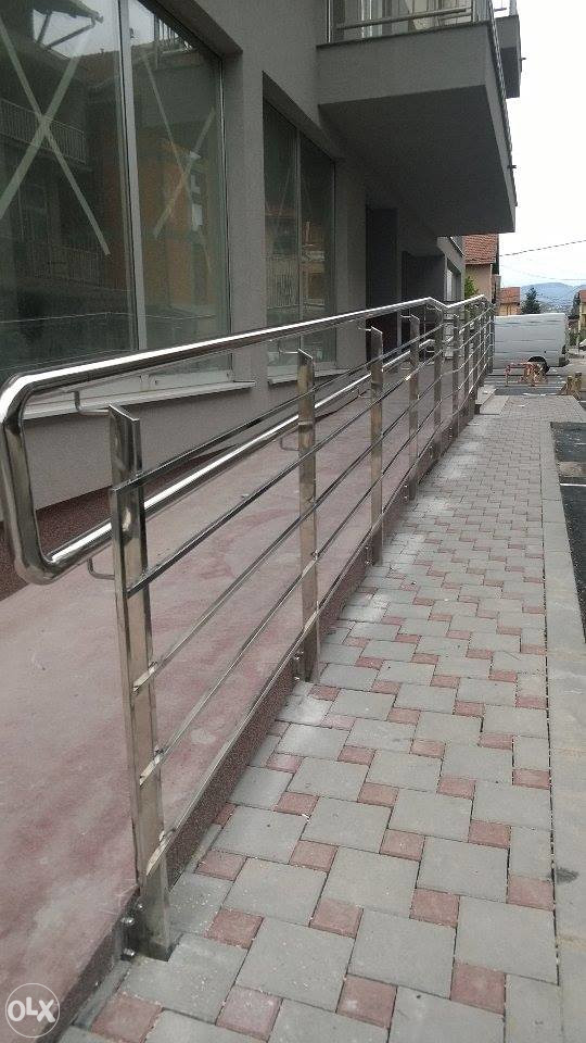 Inox alu. ograde rukohvati kapija garniše