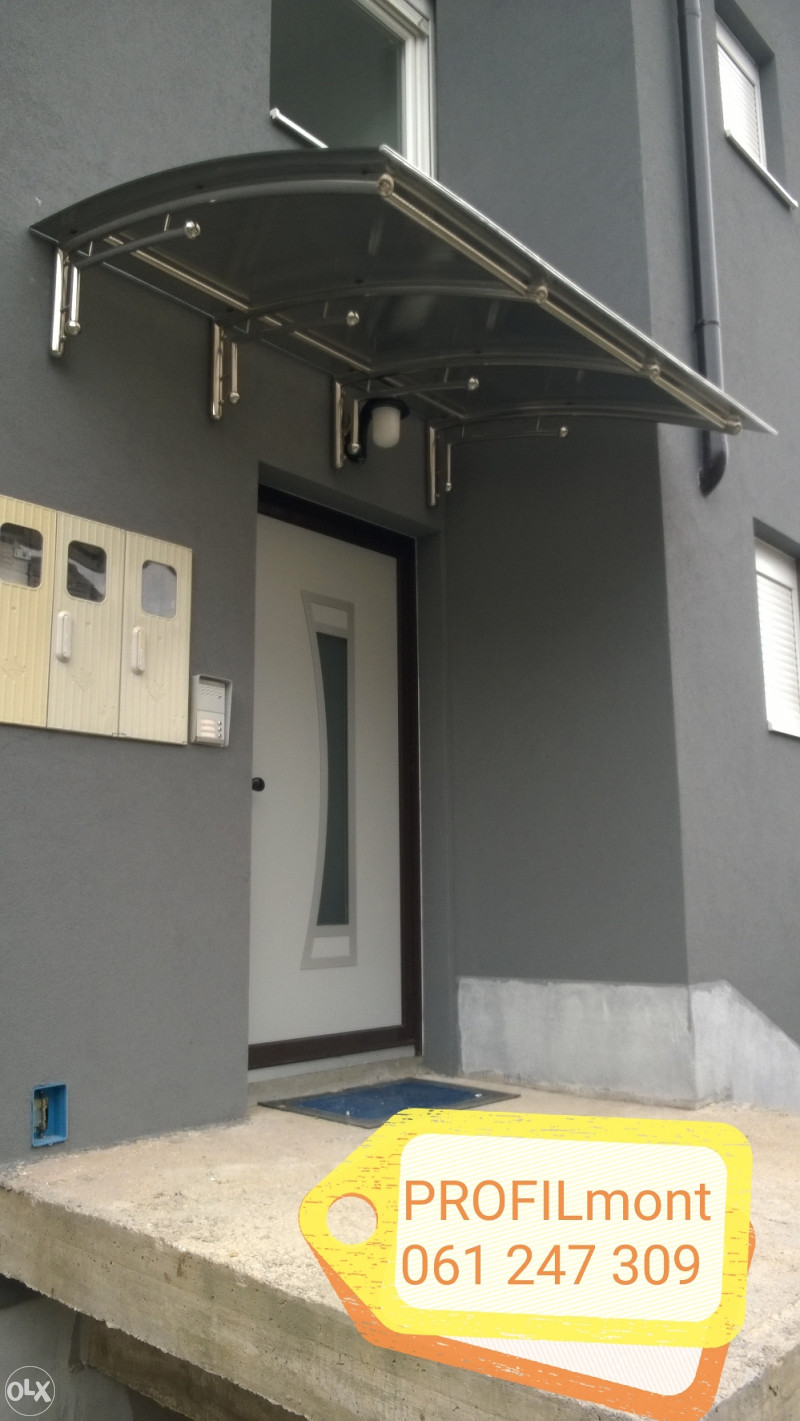 Inox alu. ograde rukohvati kapija garniše