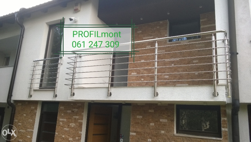 Inox alu. ograde rukohvati kapija garniše