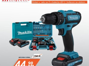 AKU BUŠILICA MAKITA 48V (Udarna-Čekić) sa Alatom