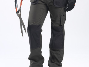 HLAČE SMART MASLINASTO ZELENE