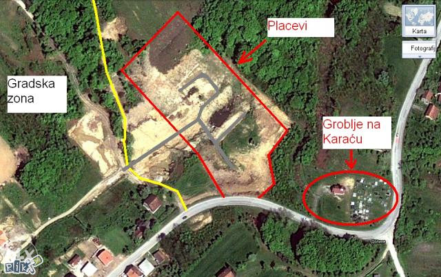 Plac / zemljiste za gradnju Prnjavor Doline / Karać