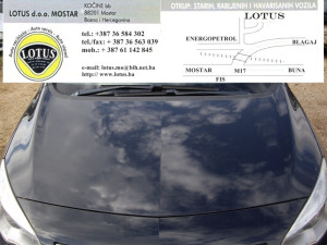 Opel Astra J-prednja hauba (ostali dijelovi)