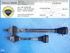 Audi A3 96/03 1.9 TDI-poluosovine (ostali dijelovi)