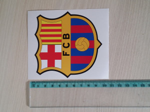 Auto naljepnice stikeri FC BARCELONA naljepnica stiker