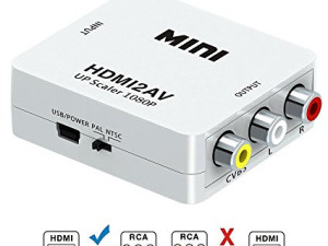 AV konverter adapter prelaz HDMI na RCA cinc (16509)