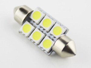 SIJALICE 36mm 6 LED SMD DIODE Festoon