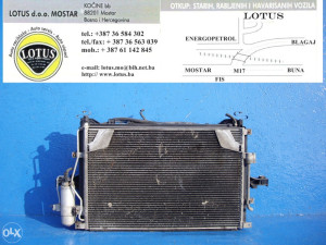 Volvo S80 98/06 2.4b-hladnjak vode,klime (ostali dijelovi)