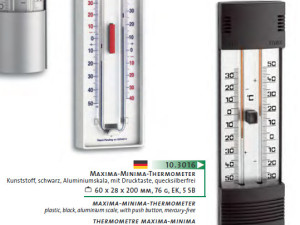 Minima-maxima termometar TFA, 10.3016