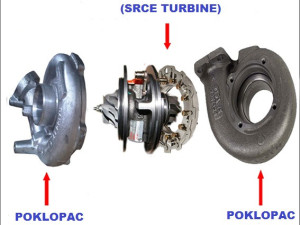 TURBINA MELETT ZA MERCEDES SPRINTER 215 CDI 110 KW
