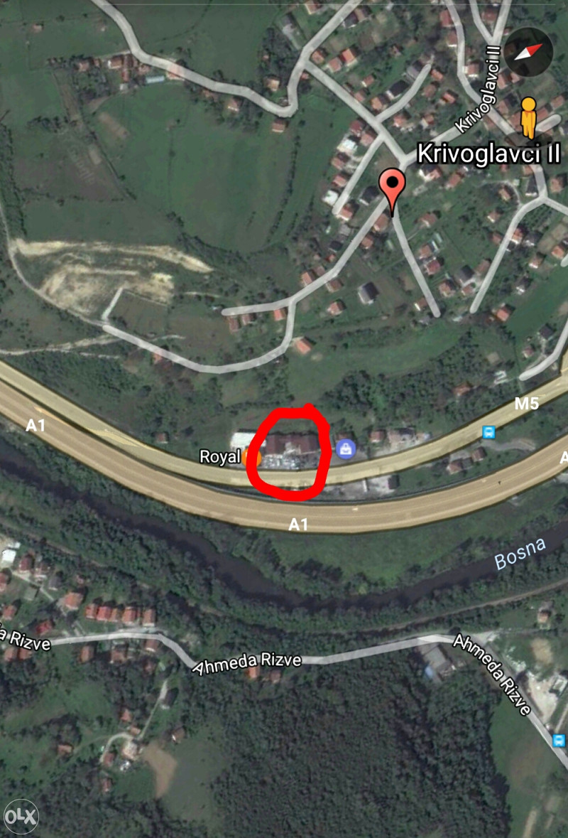 Poslovni objekti , sa papirima za benzinsku pumpu Vogošća 4