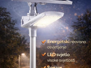 Solarna LED rasvjeta ulična LED lampe žarulje Solarni Paneli