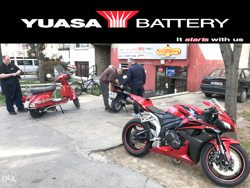 YUASA AKUMULATORI / MOTO AKUMULATOR