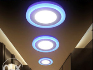 LED PANEL NADGRADNI 6W+3W 2IN1 BIJELA+PLAVA