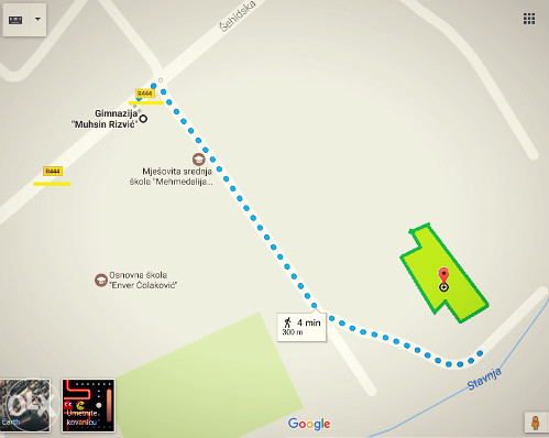 Zemljište Breza - Iza gimnazije 3