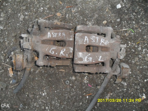 Opel Astra G zadnja kociona kljesta